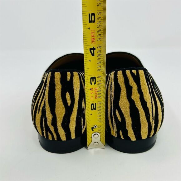 Vionic Willa Women's Slip-On Flats Tiger Stripe Suede Size 8 Brown and Black - Picture 9 of 13